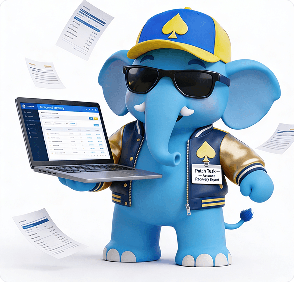 PAM compliance & account recovery mascot