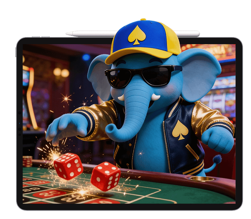 Custom casino game mascot