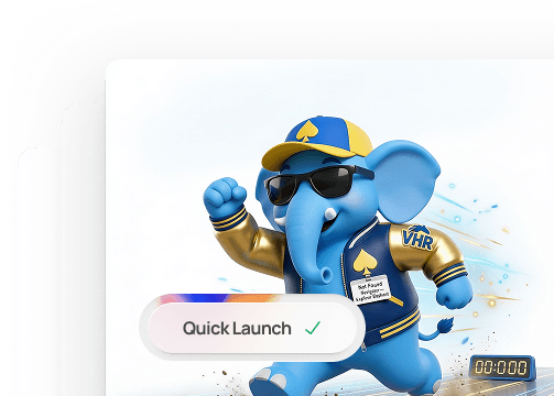 Quick Launch mascot